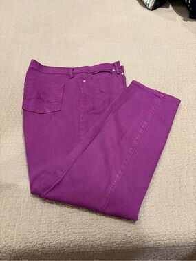 Lilly Pulitzer Maroon Jeans